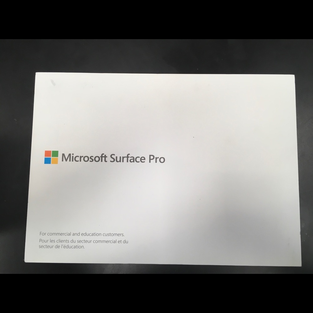 Microsoft surface pro 5